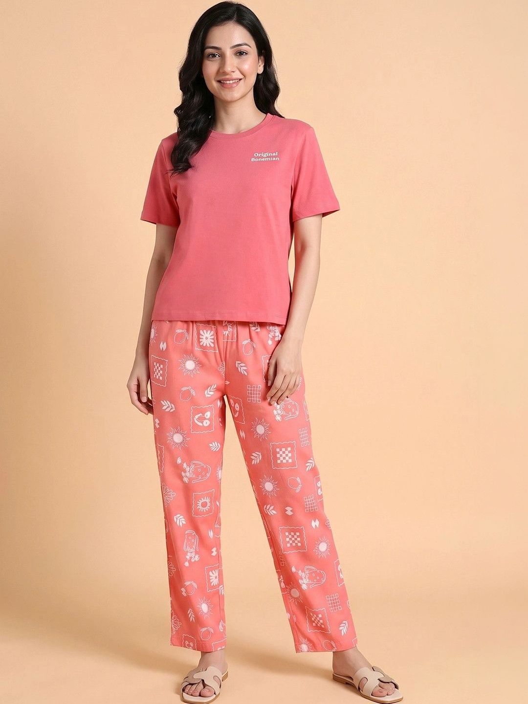 Zivame Women Printed Night suit-picture-48