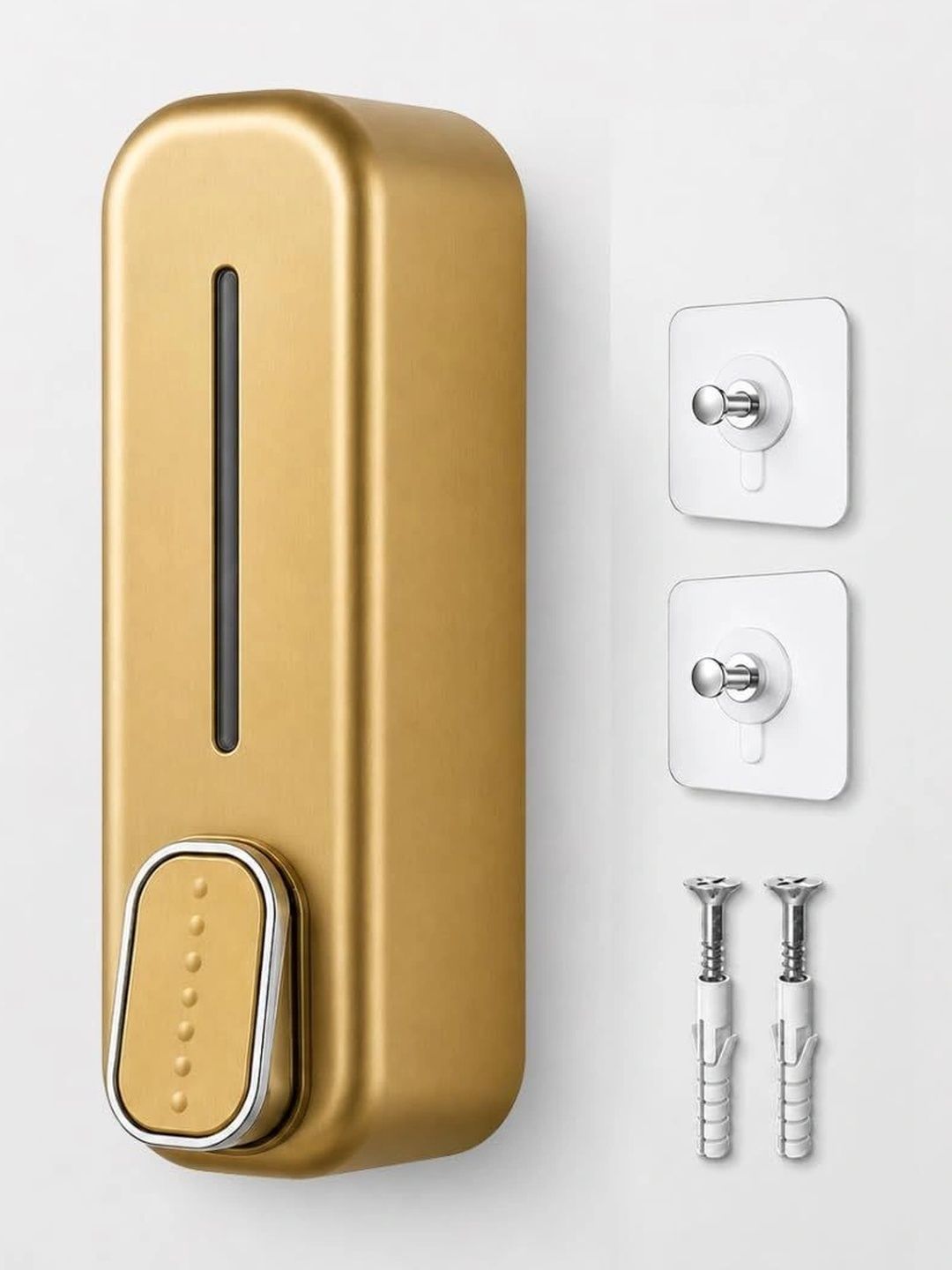 Tubata Gold-Toned Solid Plastic Soap Dispenser-picture-17