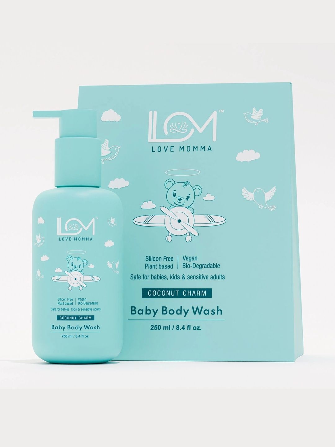 Love Momma Coconut Charm Plant-Based Baby Body Wash - 250 ml-picture-50
