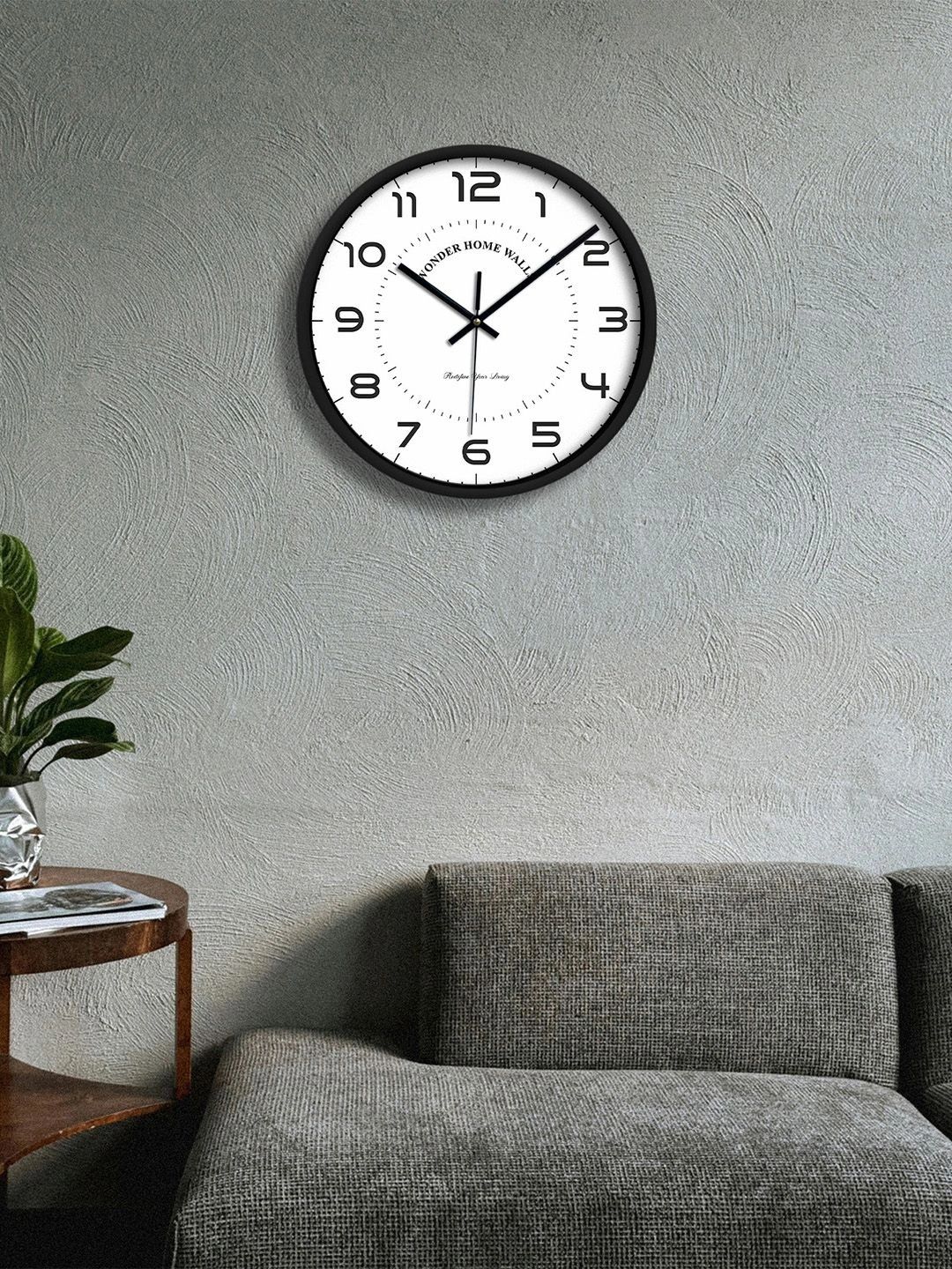 Wonder Home Walls White Wall Clock-picture-28