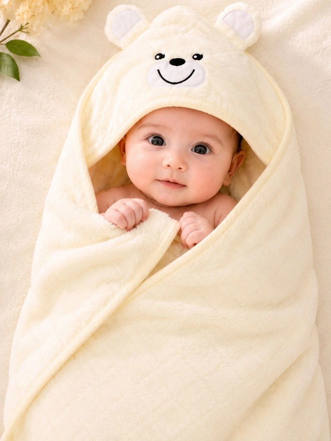Thelittlebunny Yellow 1 Printed Terry Cotton 300 GSM Bath Towel-picture-32