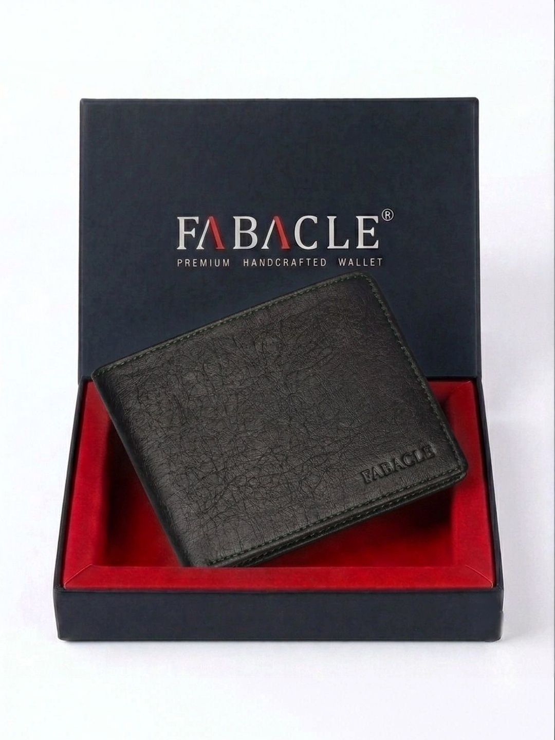 Fabacle Men Textured Two Fold Wallet-picture-16
