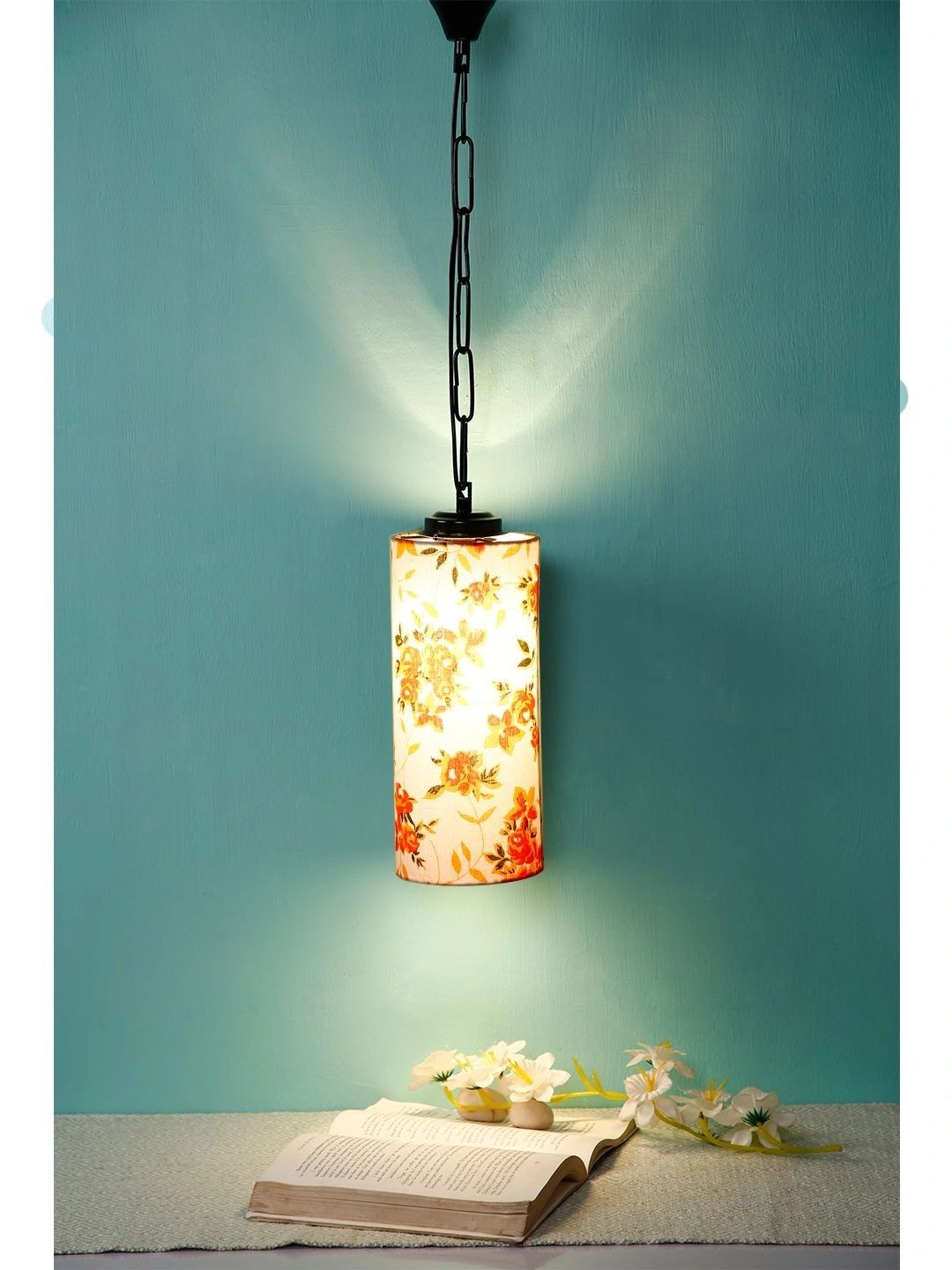 Myntra Elegant Homes Multicoloured Printed Ceiling Lamp-picture-10