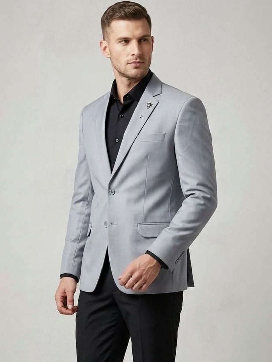 Asthetic Notched Lapel Single-Breasted Blazers-picture-16