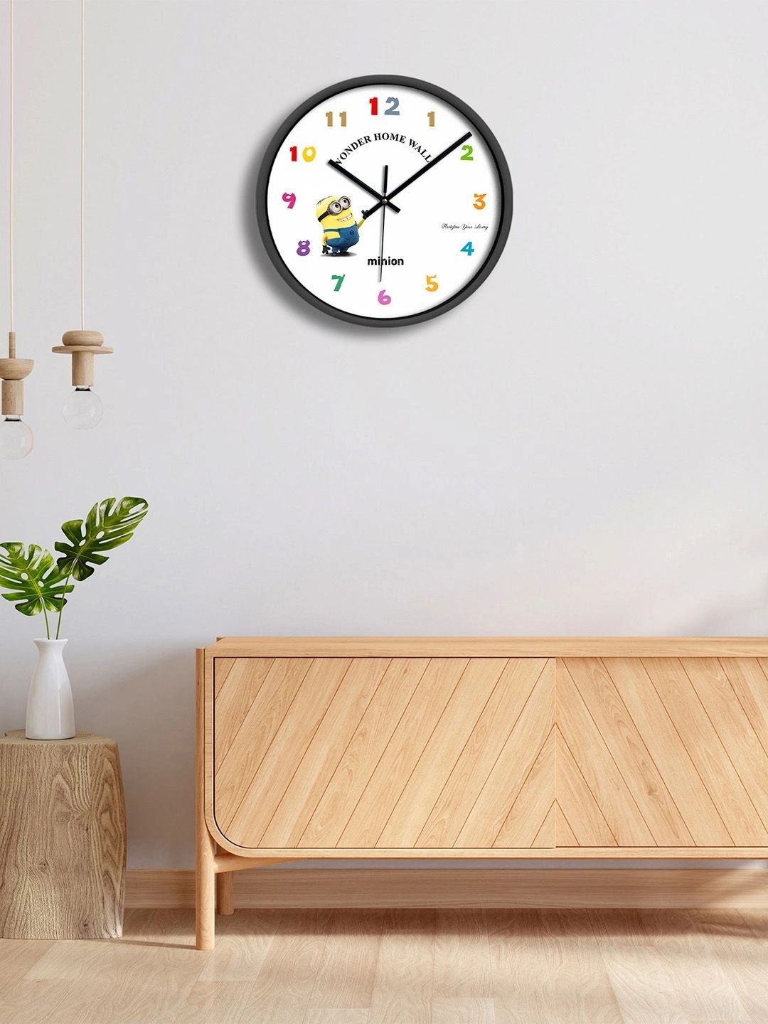 Wonder Home Walls Multicoloured Printed Contemporary Wall Clock-picture-37