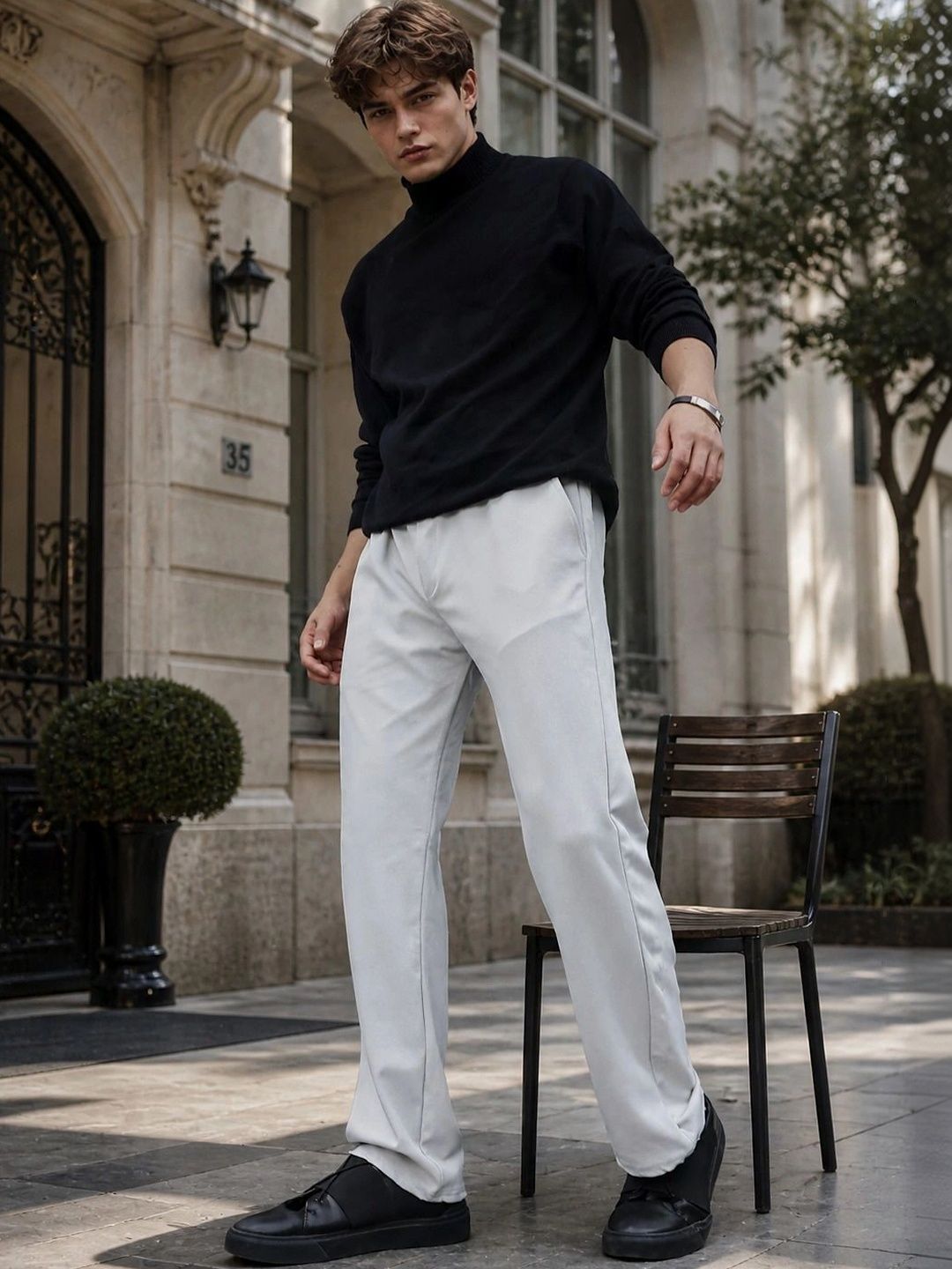 r.code by the roadster life co. The Roadster Lifestyle Co. Men Regular Fit Cotton Joggers-picture-29