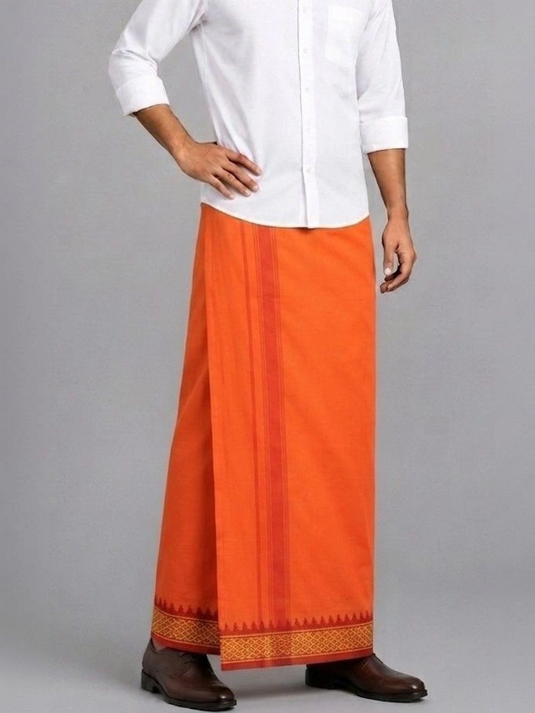 Sharan Elegance Men Cotton Dhoti Dhotis-picture-16