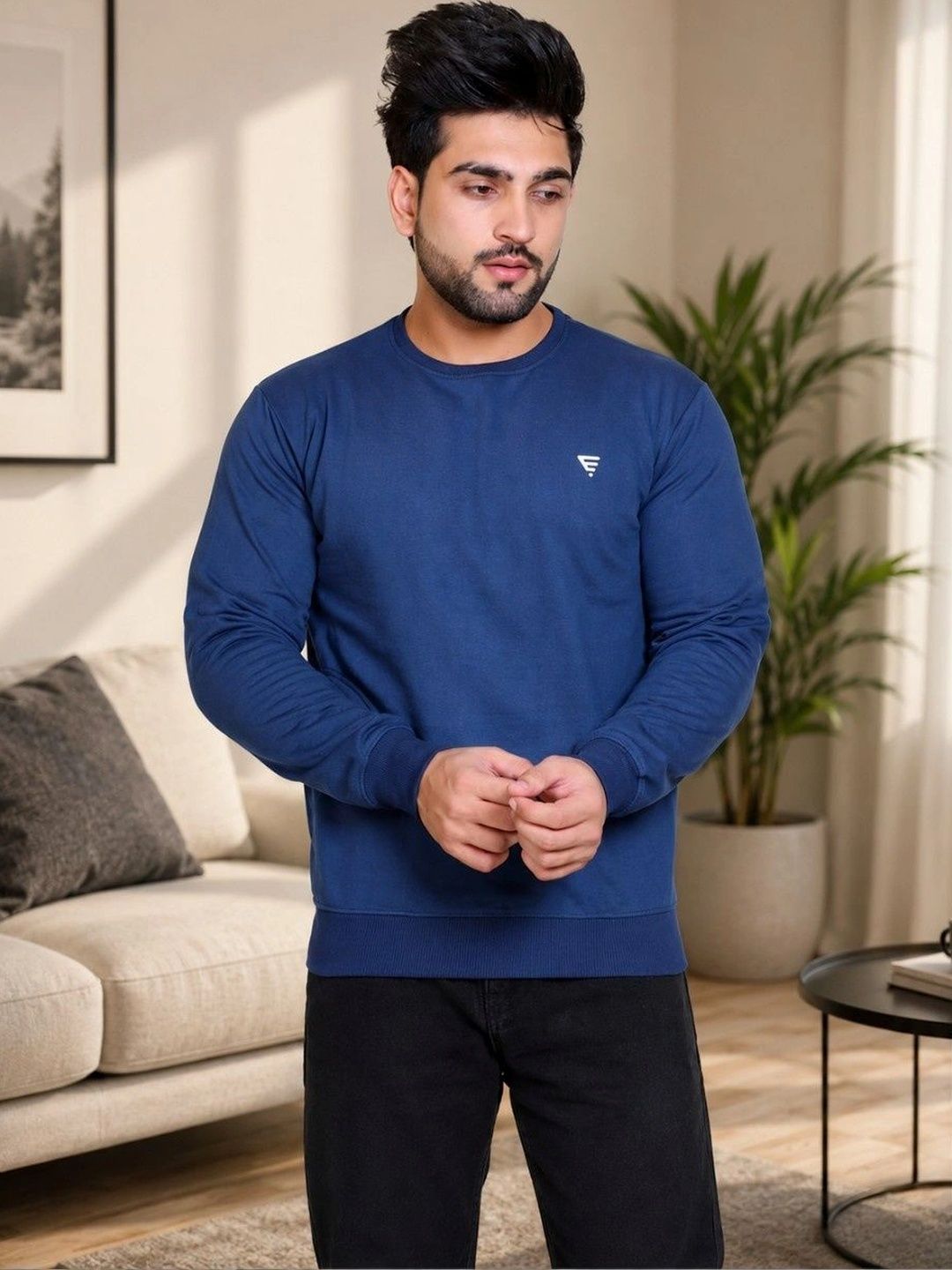 E-MAX Men Printed Sweatshirt-picture-30