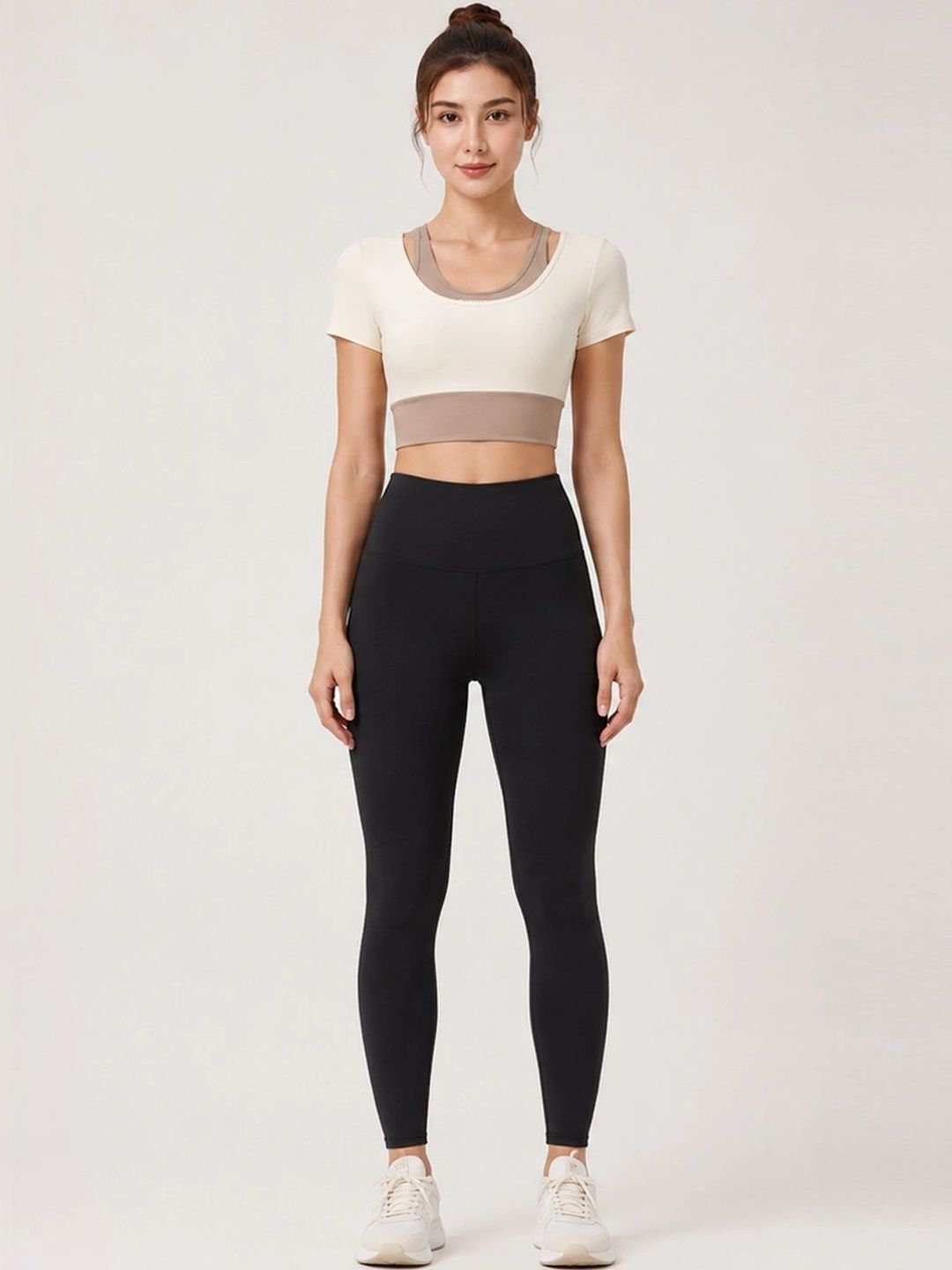 StyleCast Flex Colourblocked Top with Leggings-picture-57