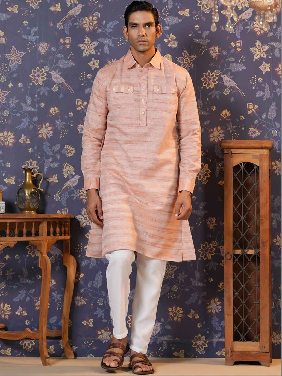 House of Pataudi Men Kurta-picture-26