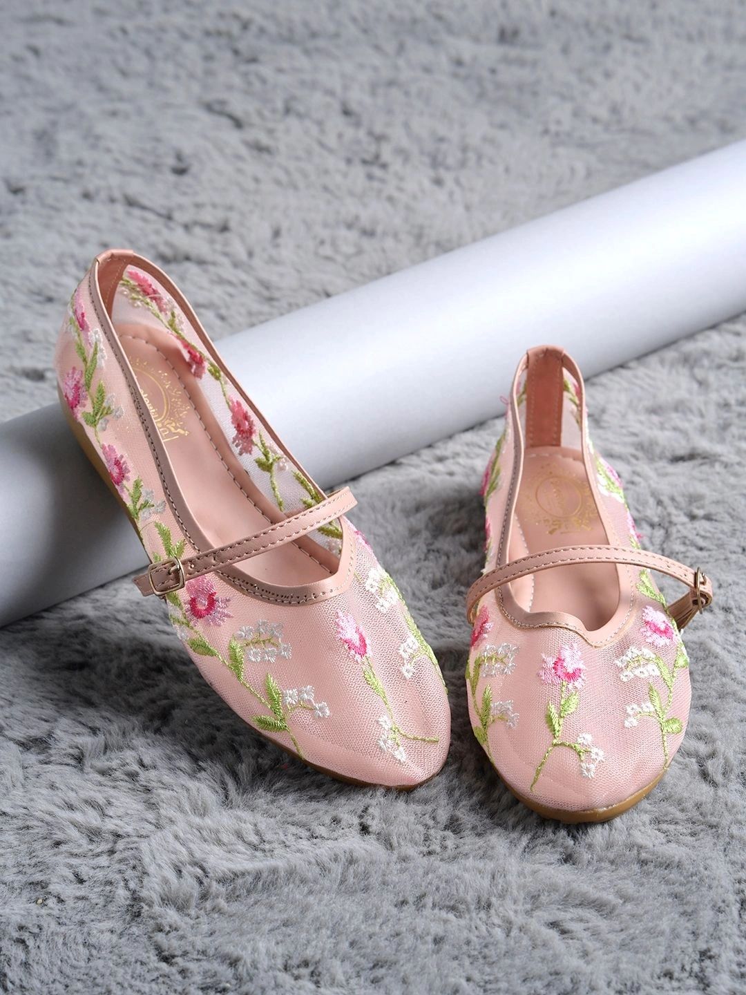 Shoetopia Girls Round-Toe Ballerinas-picture-43