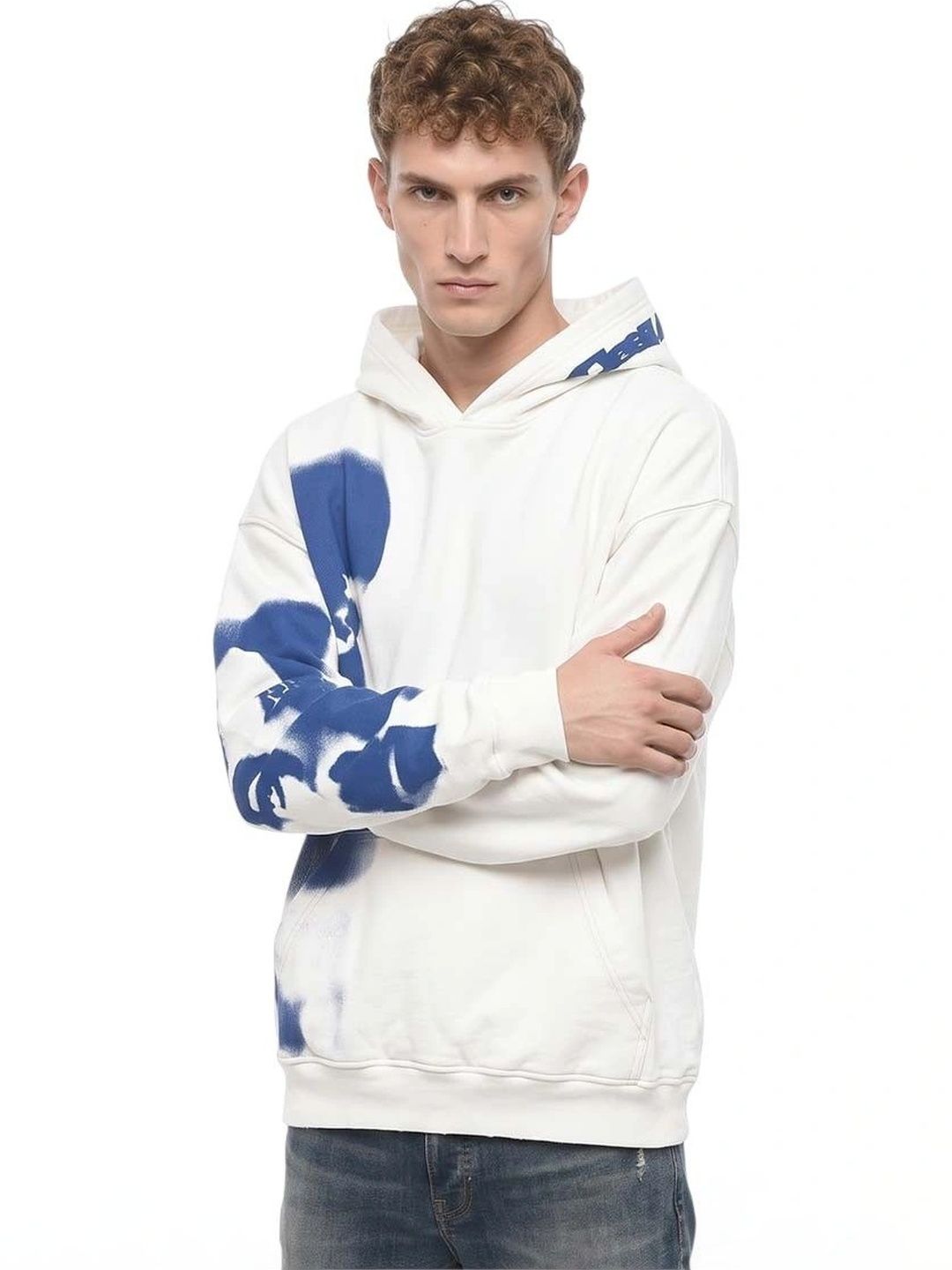 DIESEL Men Printed Hooded Sweatshirt-picture-29