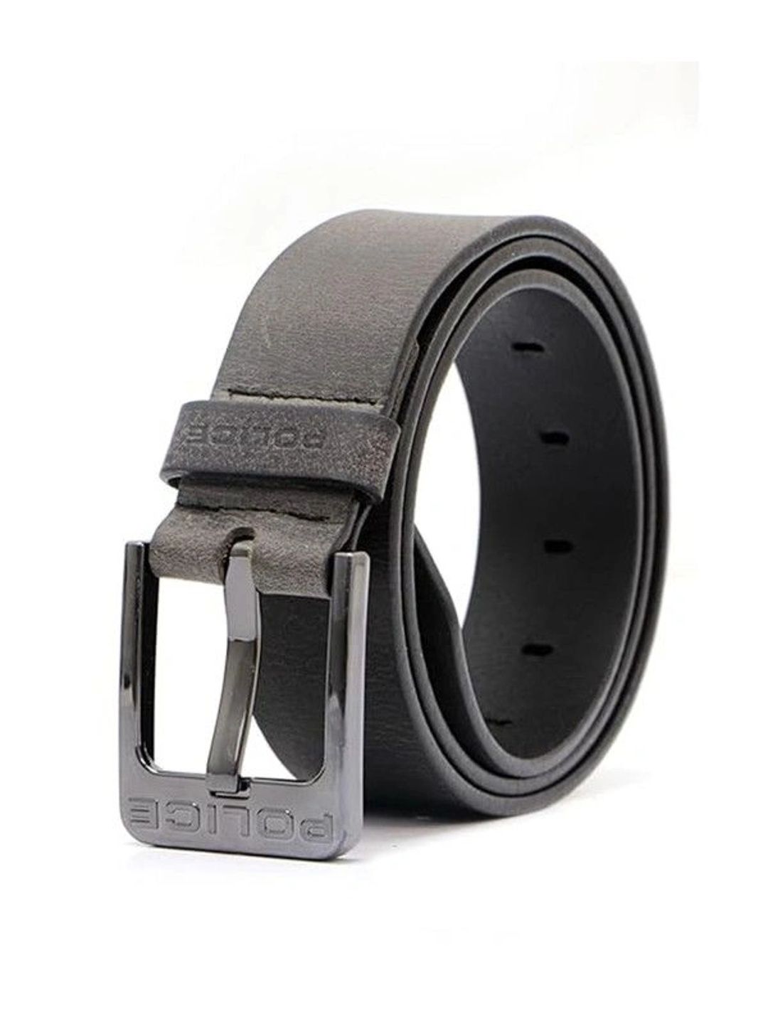 Police Men Leather Belt-image-49