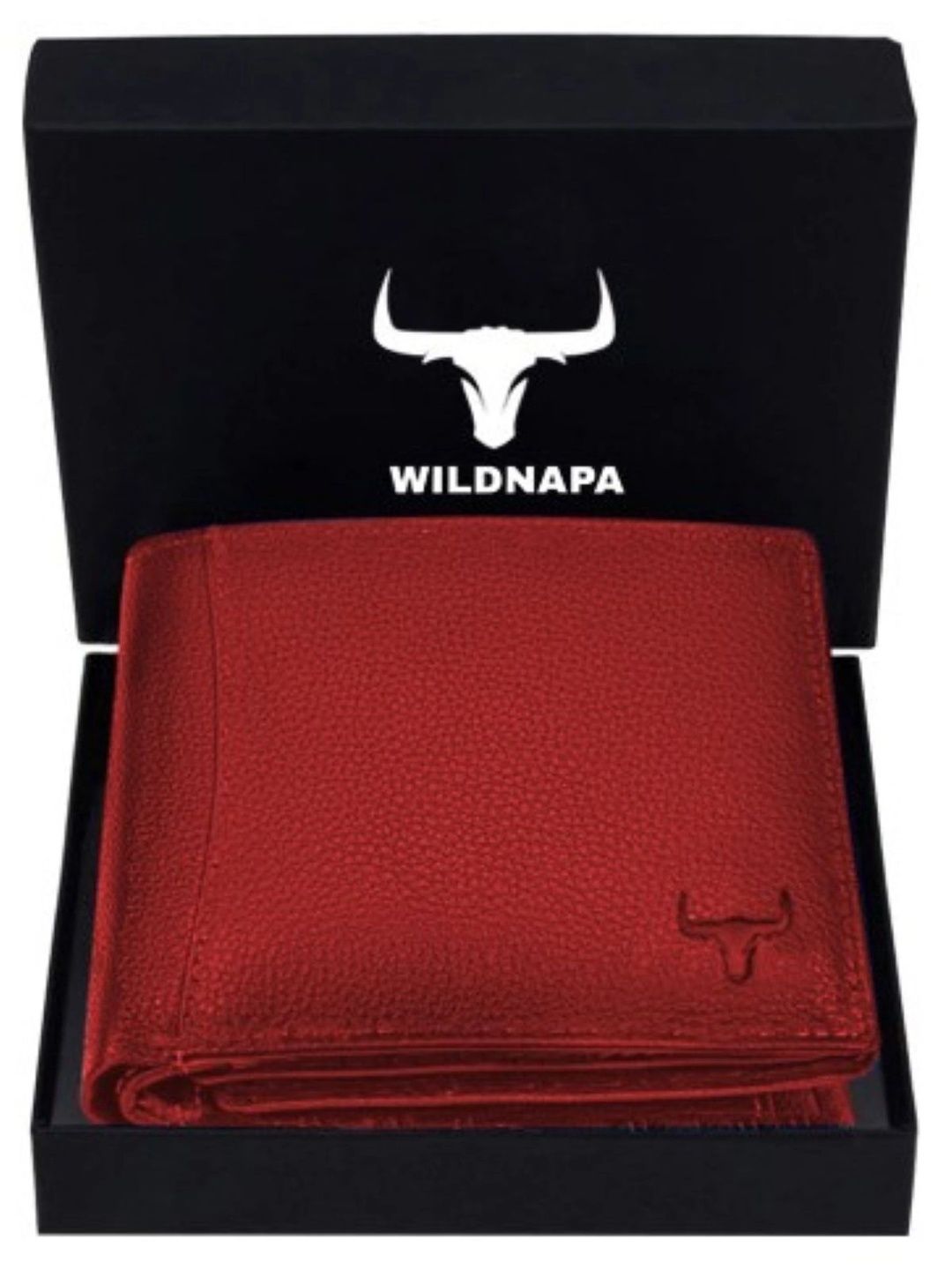 WILDNAPA Men Leather Two Fold Wallet-picture-58