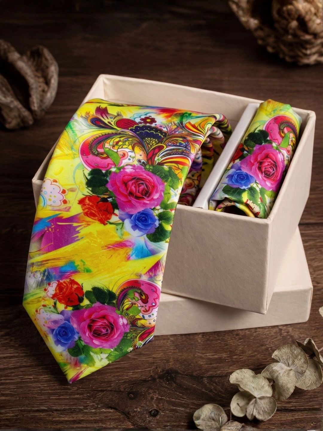 Tie Benon Men Printed Broad Tie-picture-38