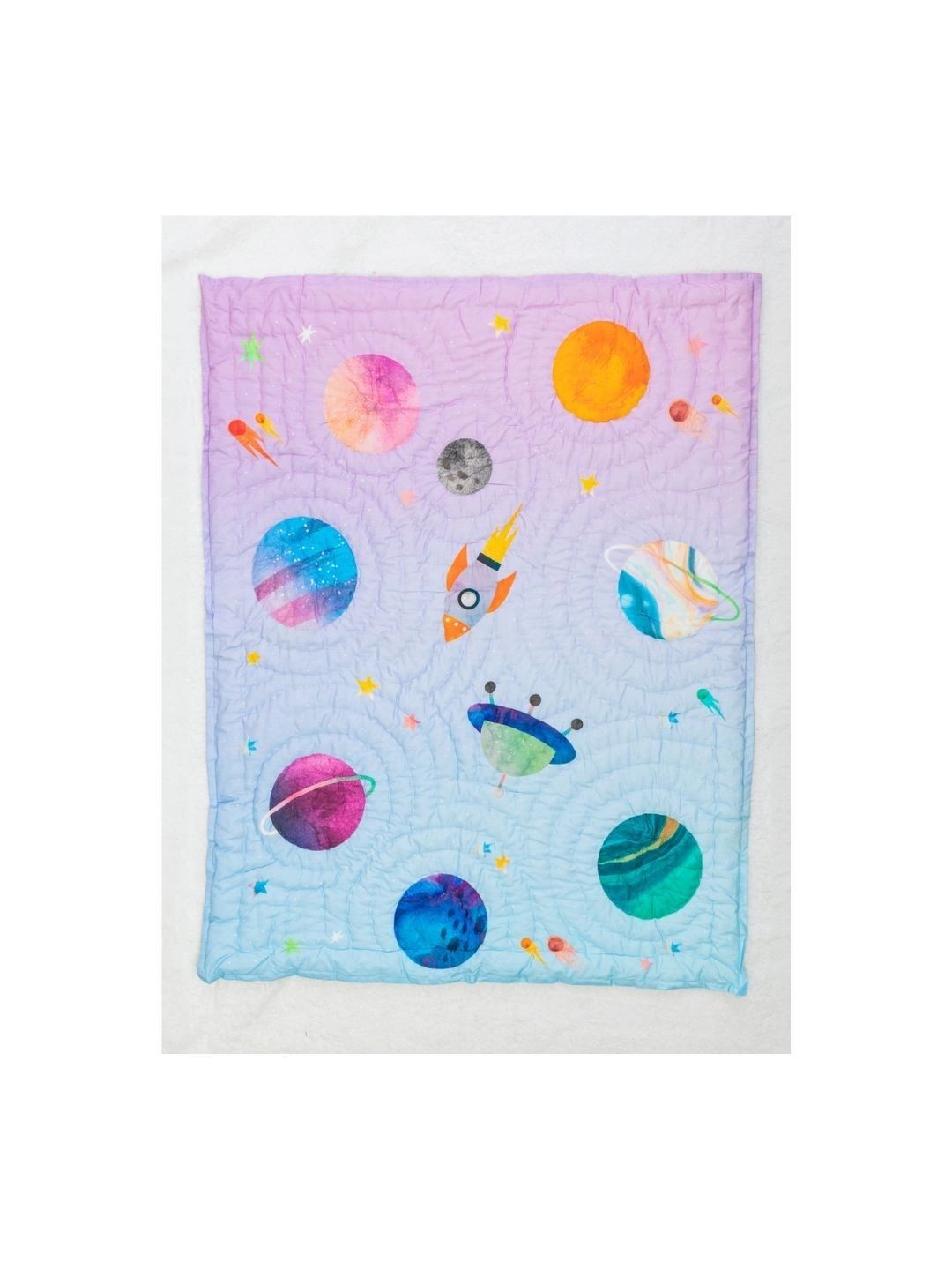 Zookeeper Multicoloured Cartoon Characters 120 GSM Quilt-picture-23