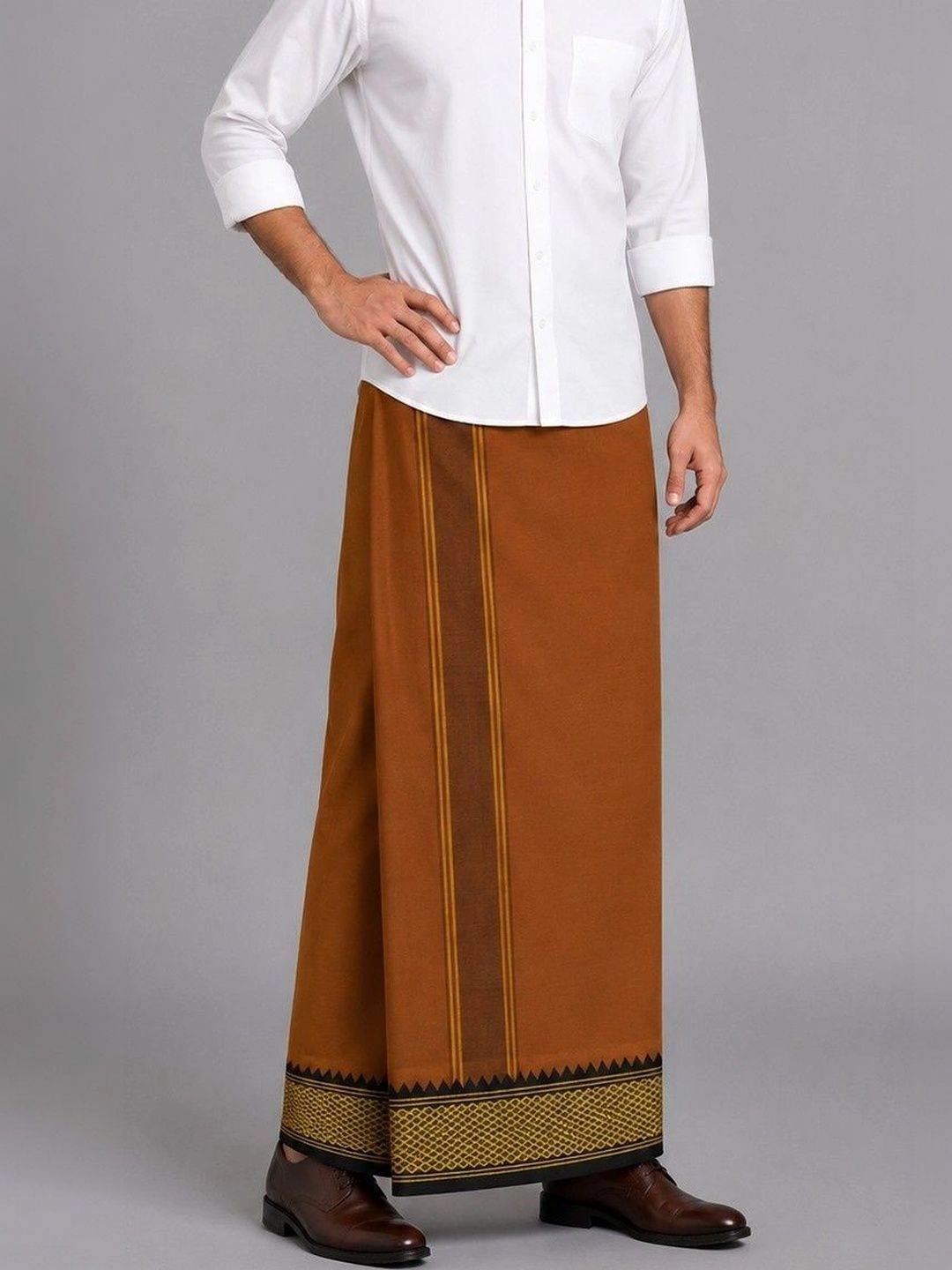 Sharan Elegance Men Printed Cotton Dhoti Dhotis-picture-29