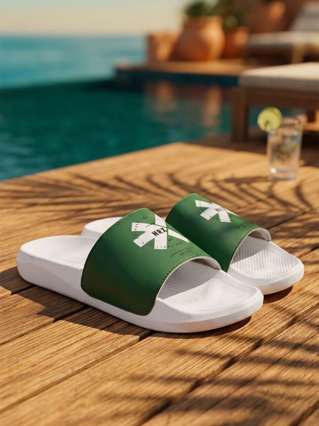 HRX by Hrithik Roshan Men Printed Sliders-picture-26