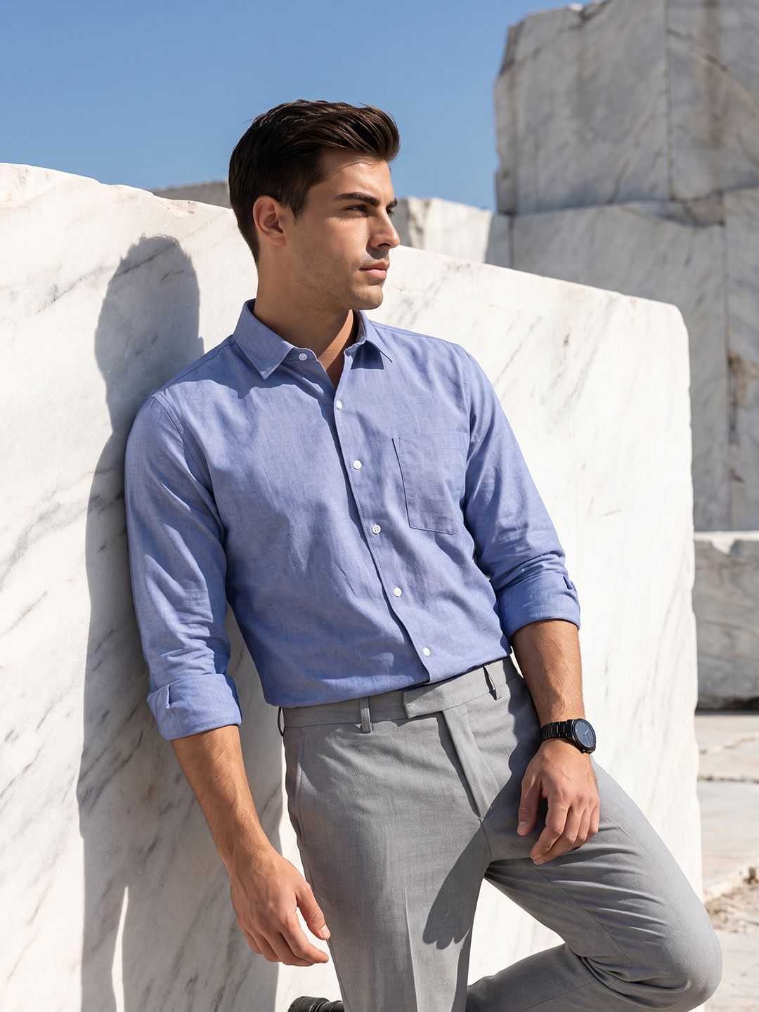 INVICTUS Spread Collar Formal Shirt-picture-16