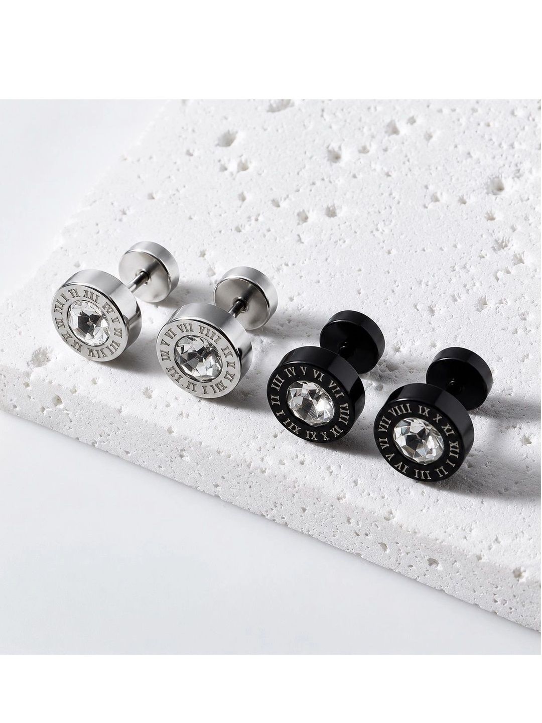 Stylewell Circular Studs Earrings-image-25