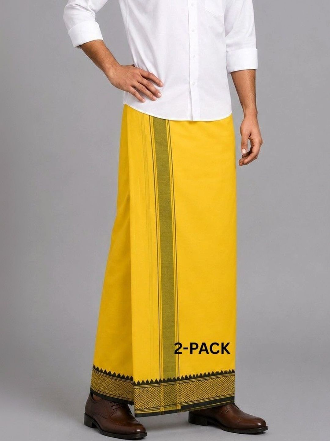 Sharan Elegance Men Cotton Dhoti Dhotis-picture-49
