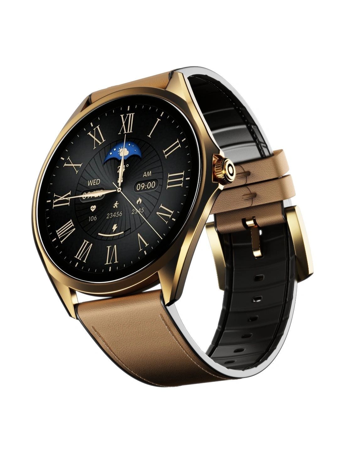 boAt Ultima Aeris Smartwatch -Tan Brown-picture-12