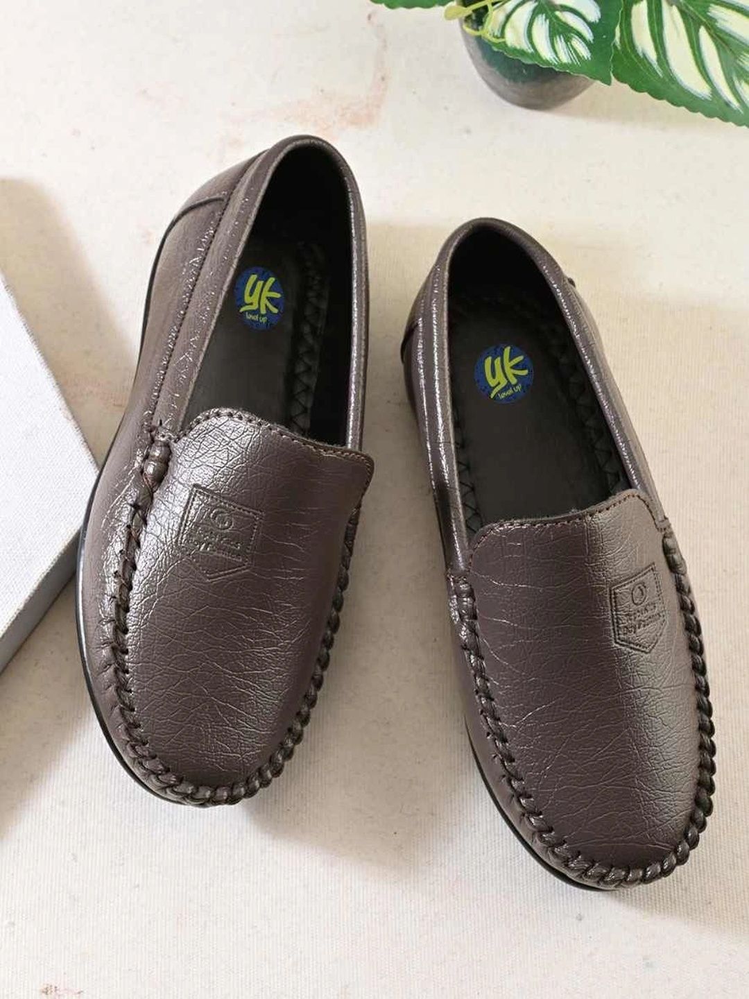 YK Boys Textured Driving Shoes-picture-47