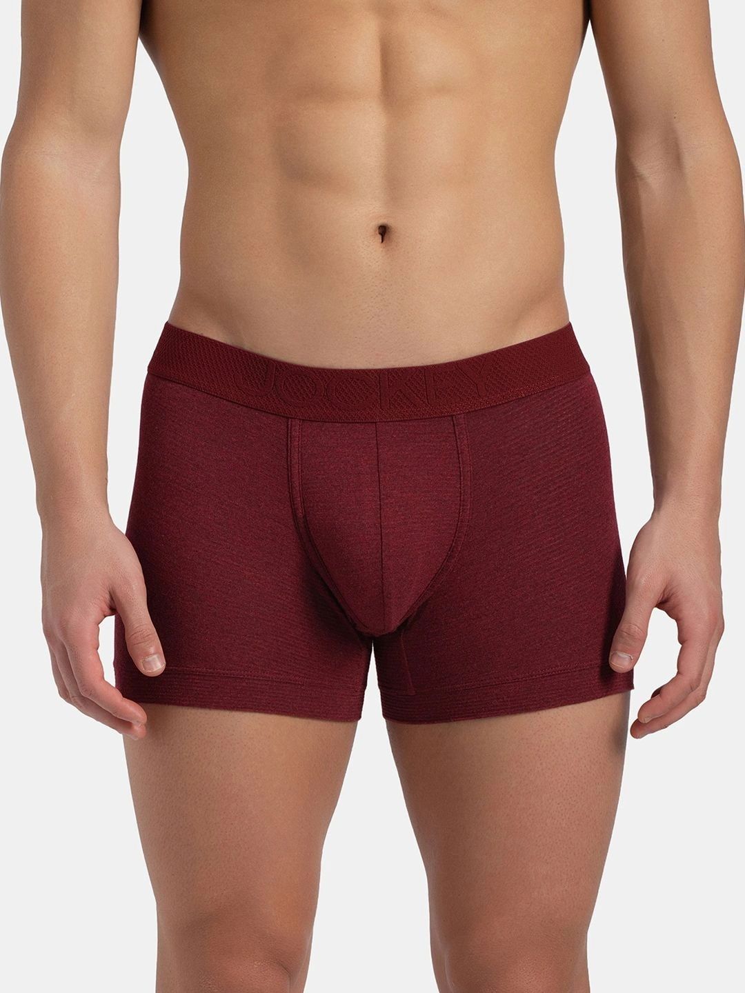 Jockey Cotton Blend Solid Trunks-picture-25
