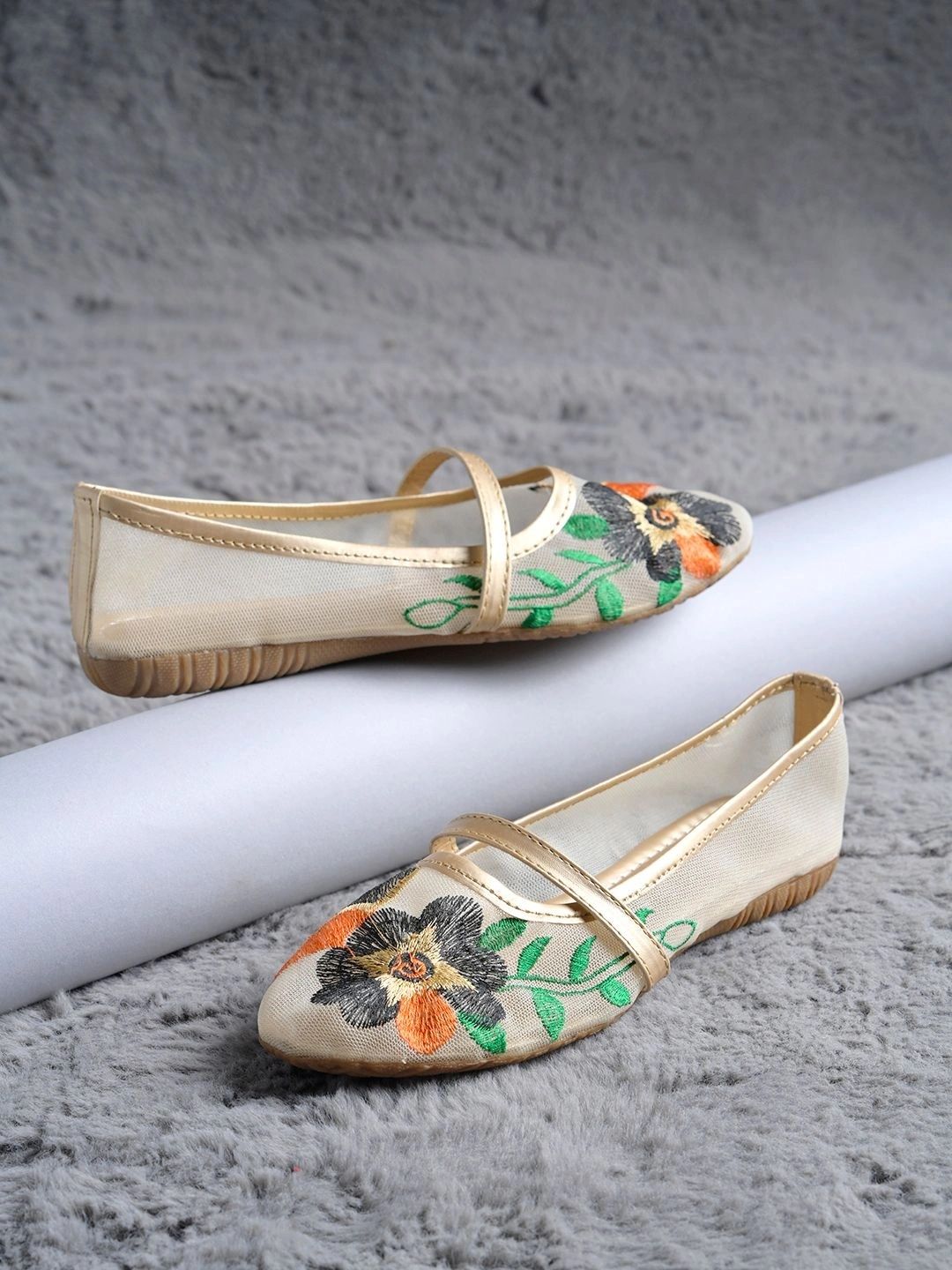 Shoetopia Girls Round-Toe Ballerinas-picture-50