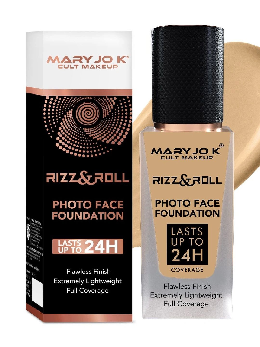 Mary Jo K Rizz & Roll Photo Face Foundation - 30 ml - Latte Muse 03-picture-40