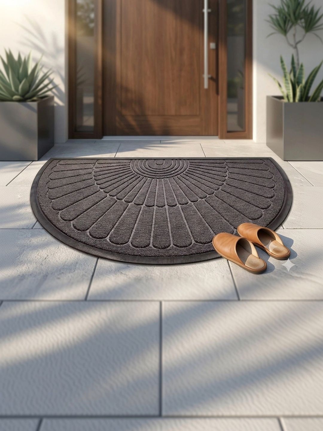 Ultica Fab Grey Anti-Skid Door Mats-image-16