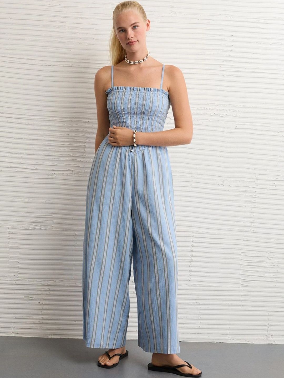 AMERICAN EAGLE OUTFITTERS Striped Basic Jumpsuit-picture-34