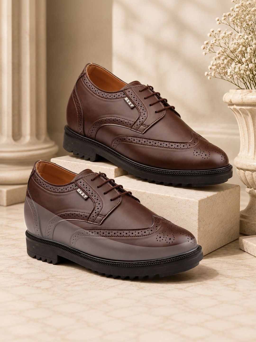 yuvrato baxi Men Synthetic Leather Formal Shoes-picture-36