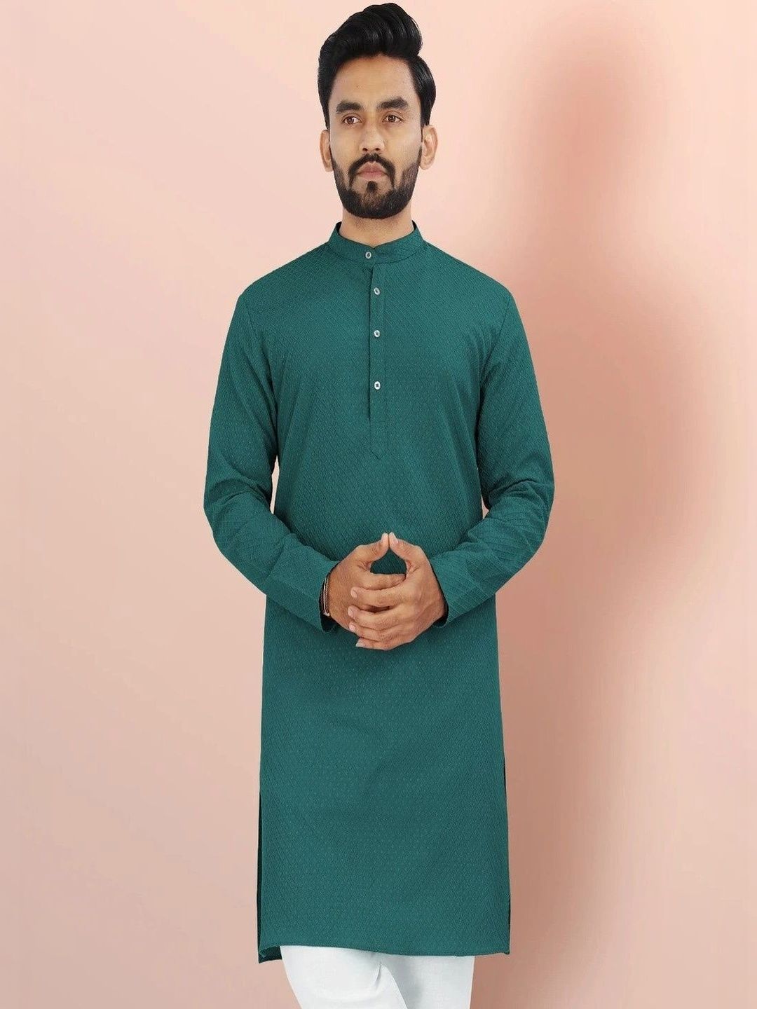 VTEXX Men Jacquard Kurta-picture-10