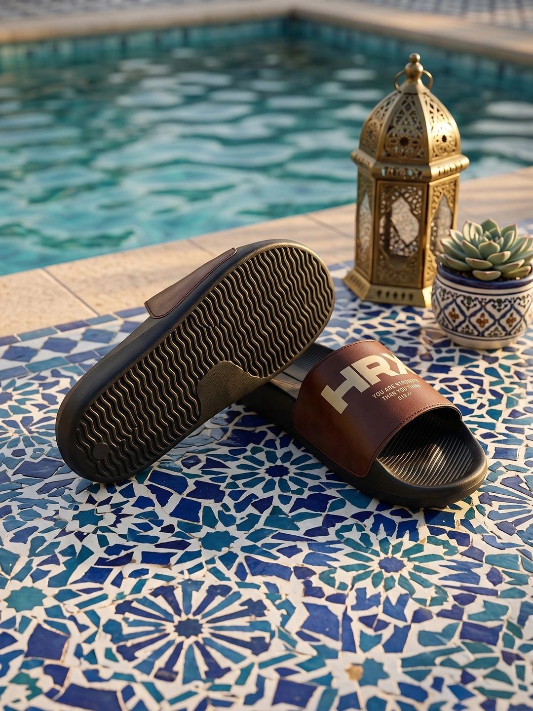 HRX by Hrithik Roshan Men Printed Sliders-picture-47