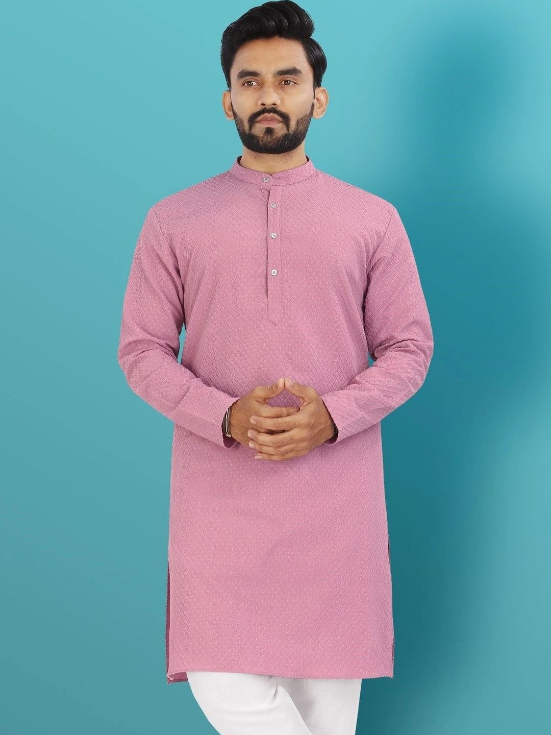 VTEXX Men Jacquard Kurta-picture-19
