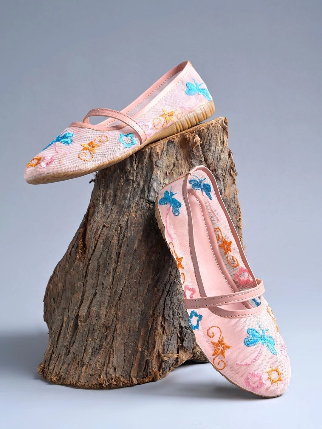 Shoetopia Girls Round-Toe Ballerinas-picture-41
