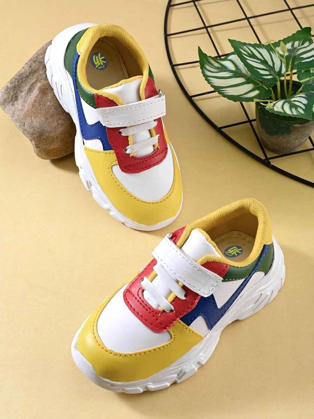 YK Unisex Kids Colourblocked Sneakers-picture-16