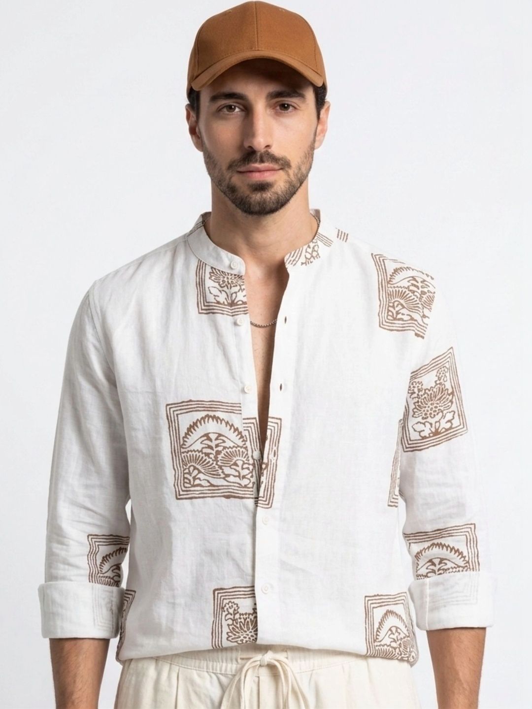 TRULOOM Men Classic Printed Casual Shirt-picture-24