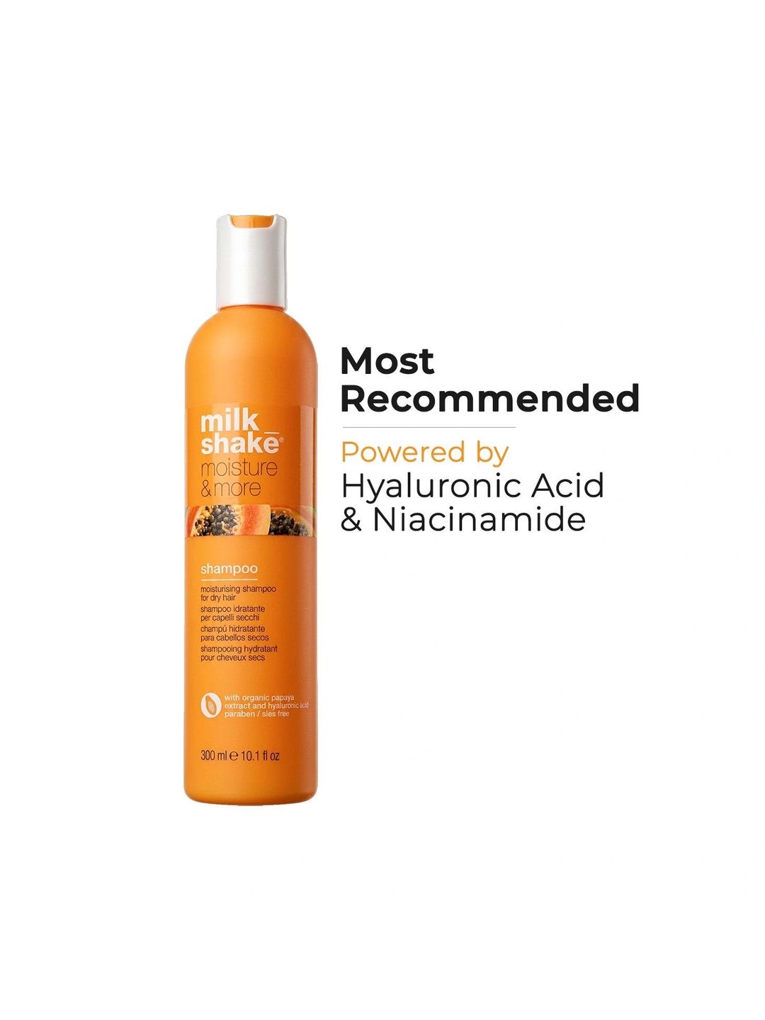 Milk Shake Moisture & More Shampoo with Papaya & Hyaluronic Acid - 300 ml-image-43