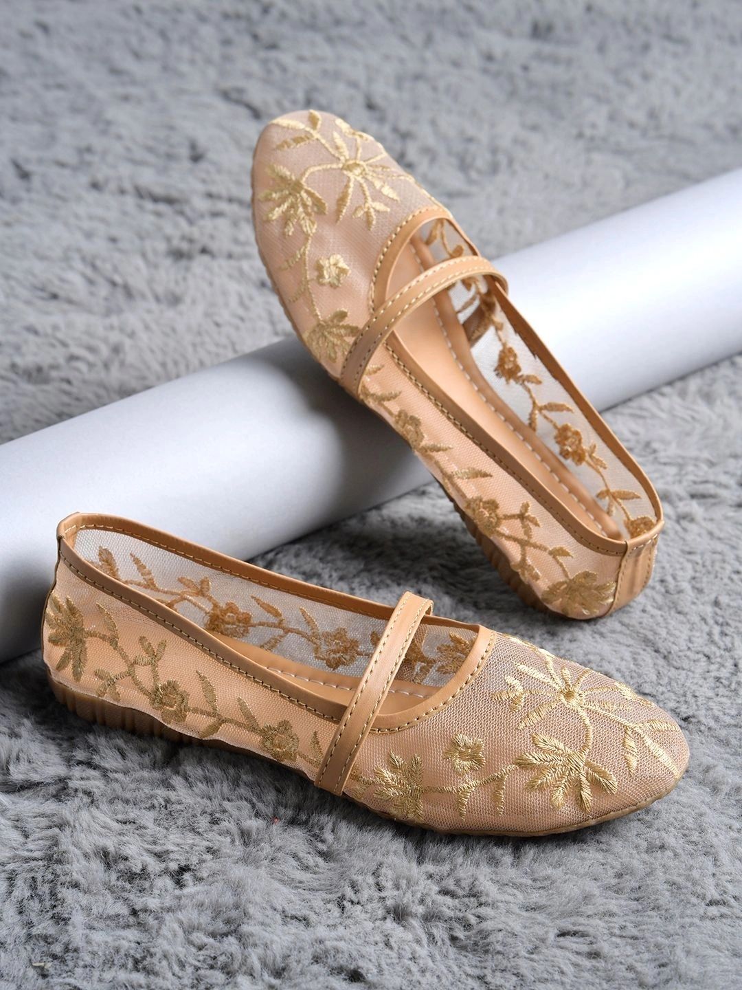 Shoetopia Girls Round-Toe Ballerinas-picture-36