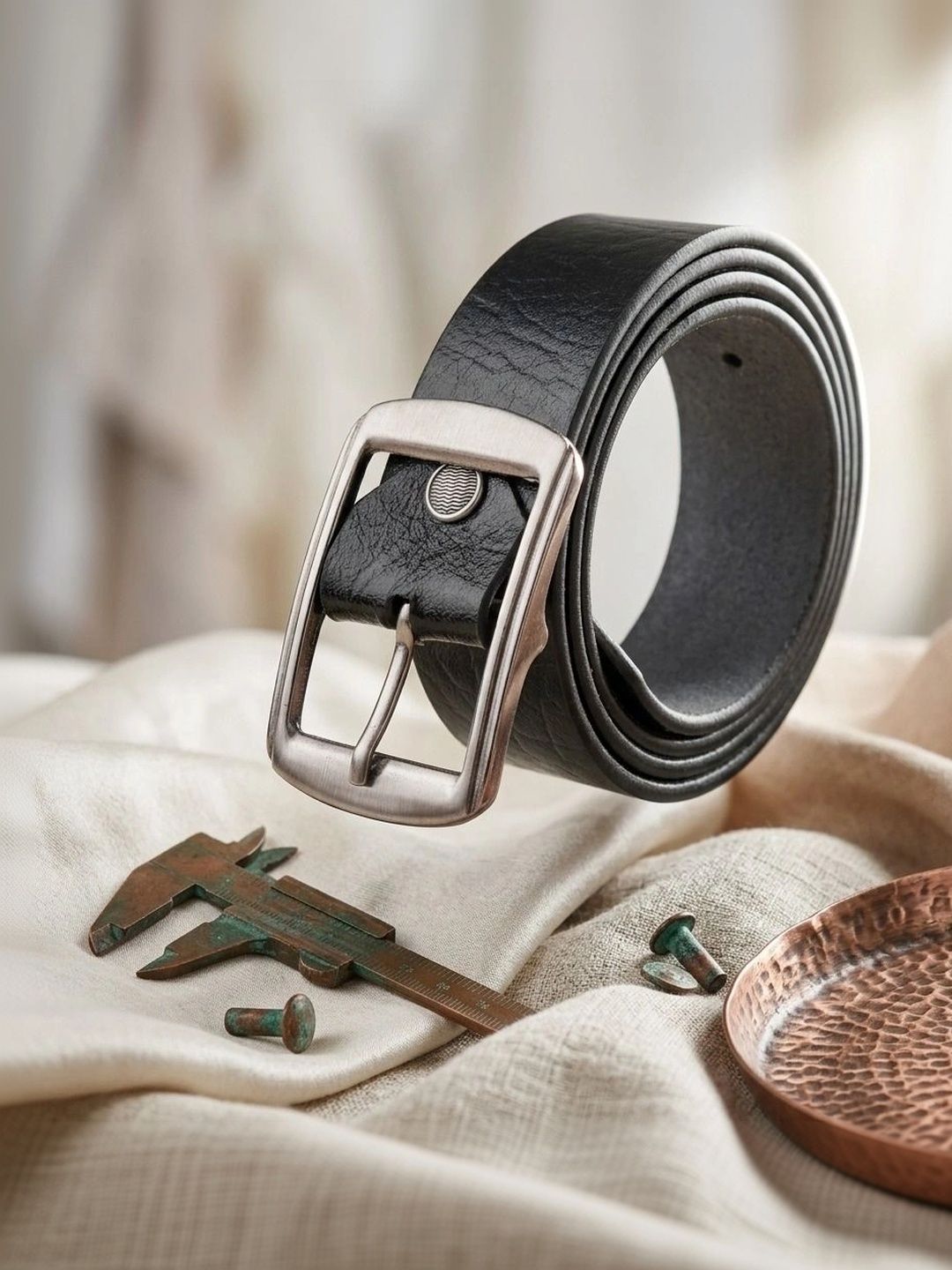 Roadster Men Textured Leather Formal Belt-picture-32