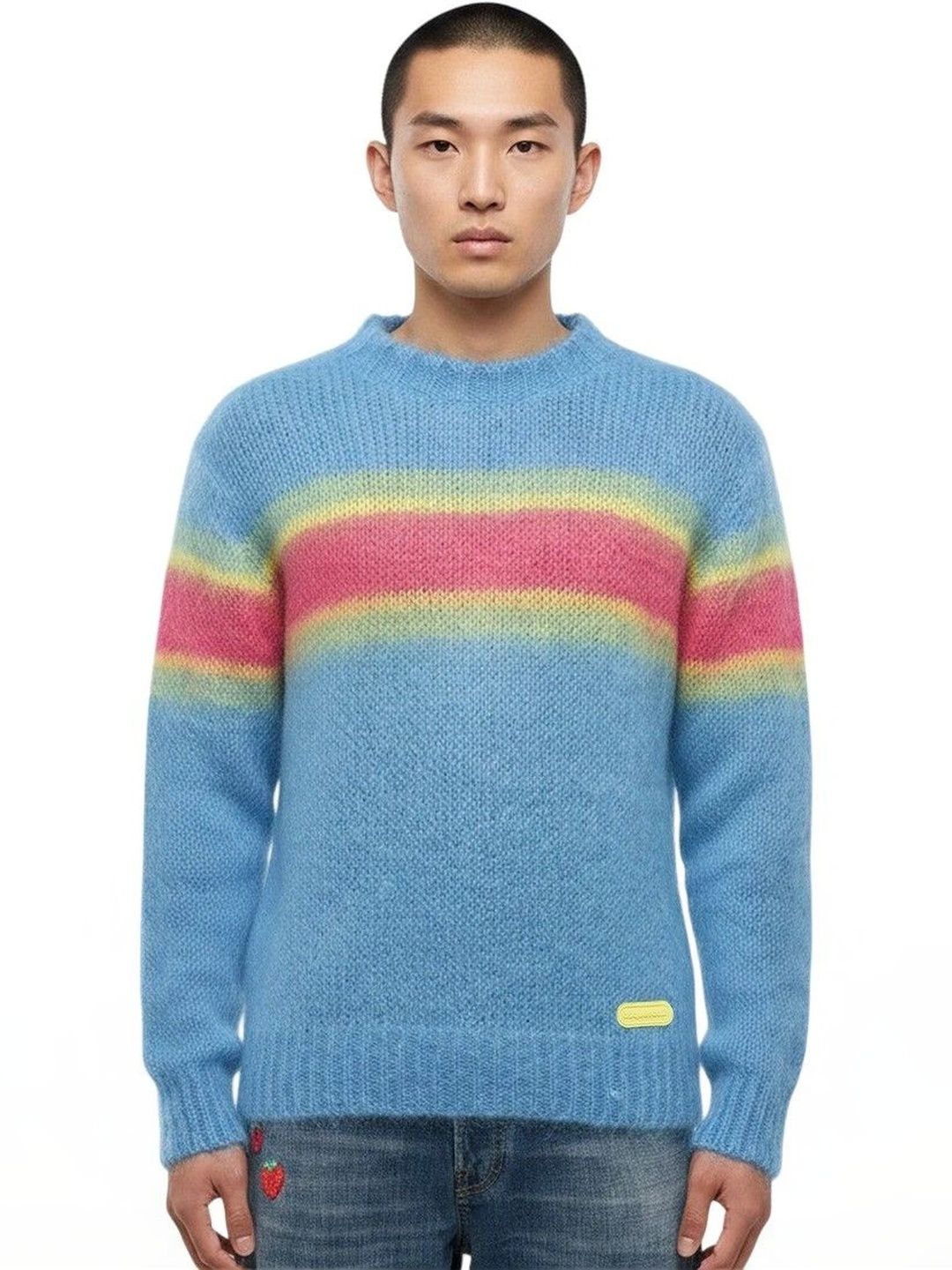 Dsquared2 Men Striped Woollen Pullover-picture-19
