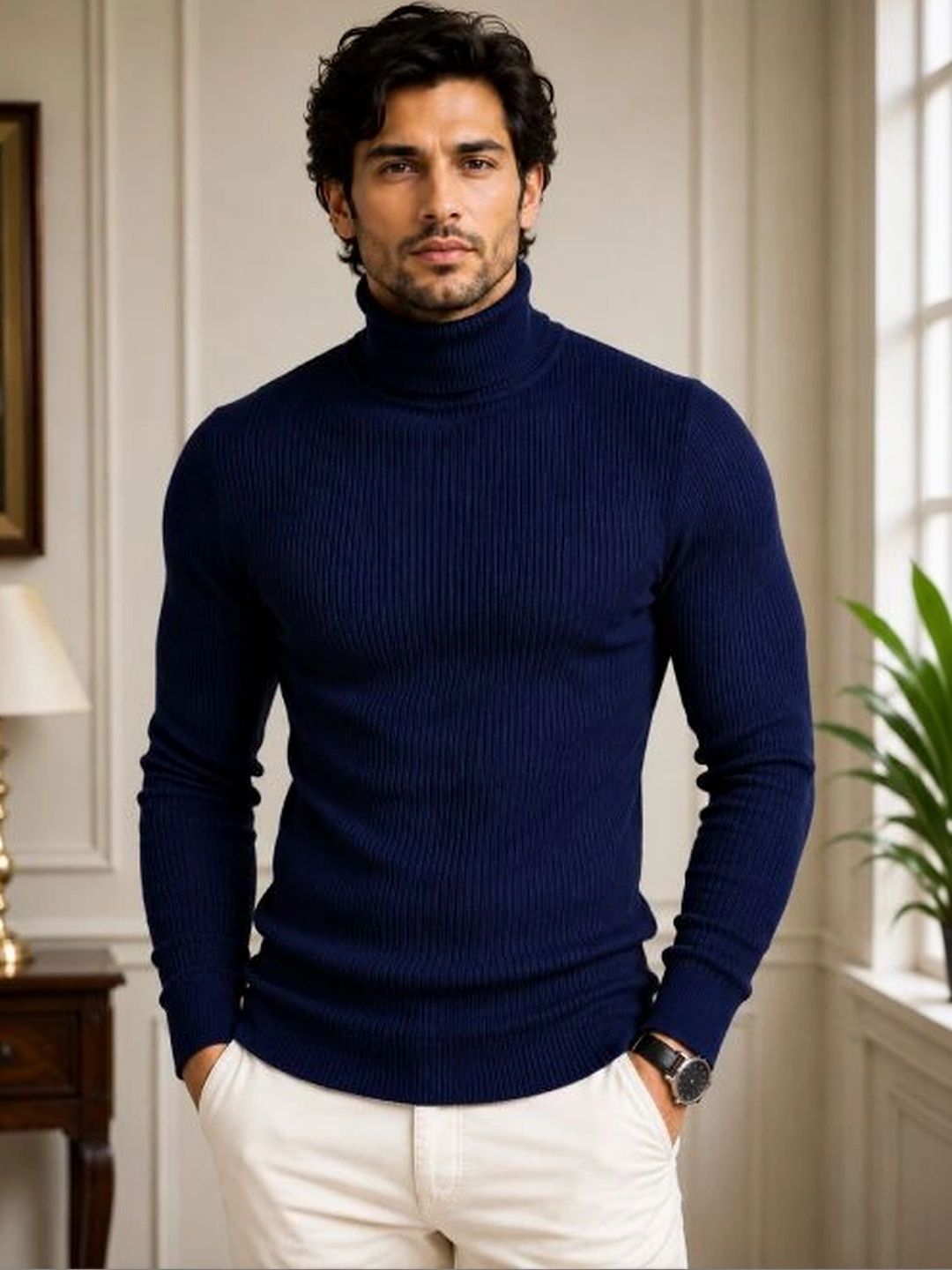 fashlook Men Striped Woollen Pullover-picture-40