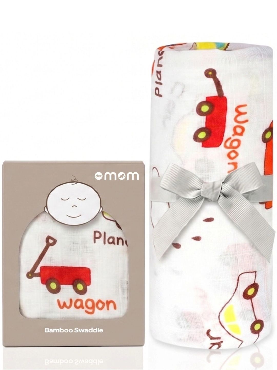 DOTMOM Hypoallergenic & Antibacterial Organic Bamboo Swaddle-picture-46