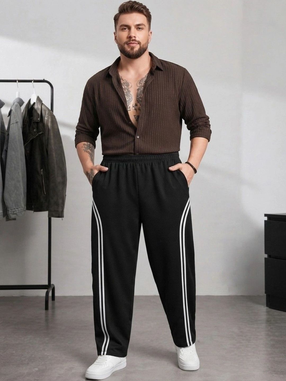 THE CLASSIC TOGS Men Easy Wash Trousers-picture-11