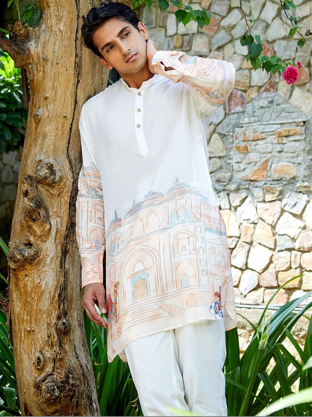 QB MEN Men Printed Handloom Kurta-picture-45