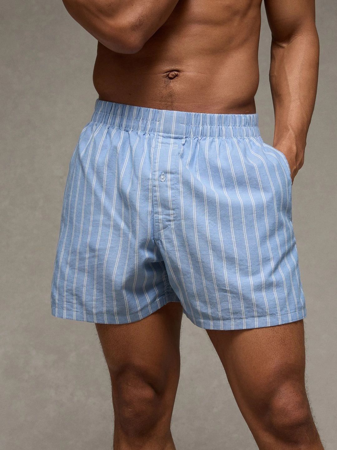 AMERICAN EAGLE OUTFITTERS Striped Mid-Rise Boxers-picture-10