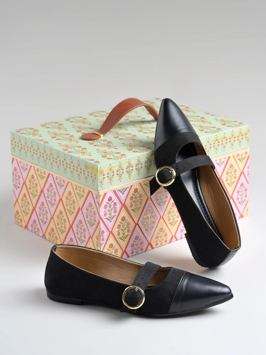 Shoetopia Girls Pointed-Toe Ballerinas-picture-28