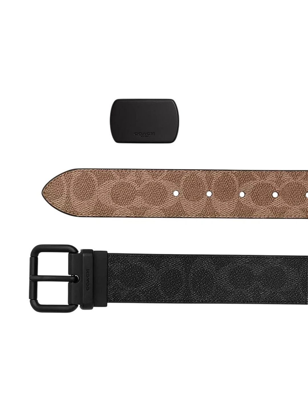 Coach Men Printed Reversible Formal Belt-picture-48